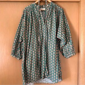 Doen Opal Dress in Sunrise Paisley - with belt